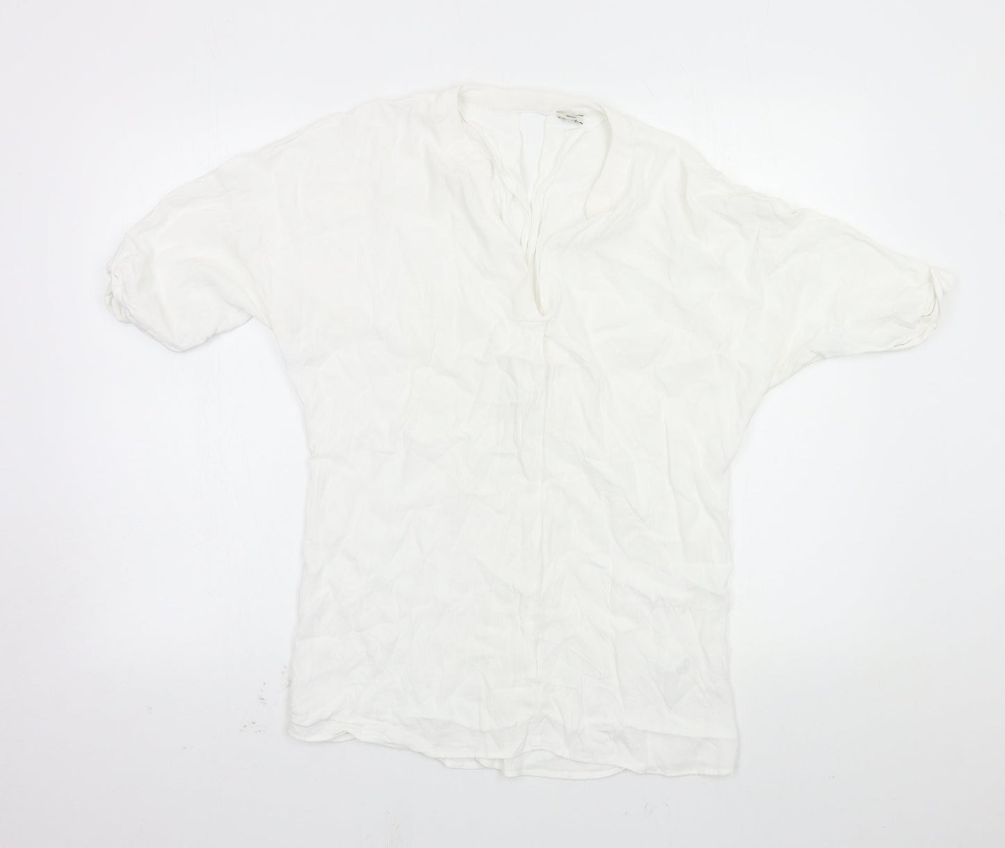 river island  Womens White   Basic Blouse Size 10