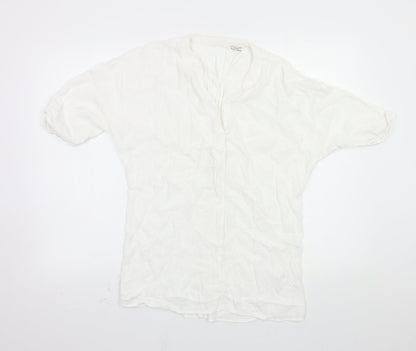 river island  Womens White   Basic Blouse Size 10