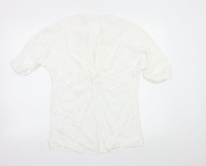 river island  Womens White   Basic Blouse Size 10