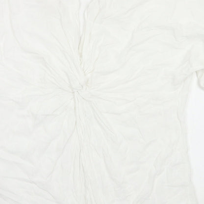 river island  Womens White   Basic Blouse Size 10