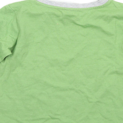 Tu Boys Green   Basic T-Shirt Size 5-6 Years