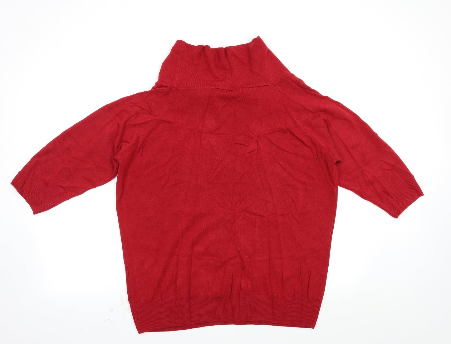 Marks and Spencer Womens Red   Pullover Jumper Size 20