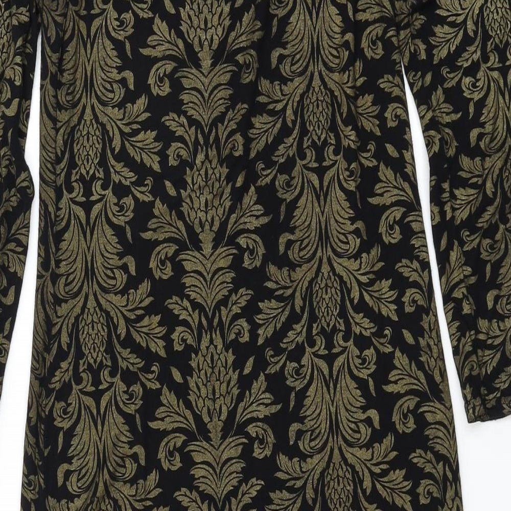 Select Womens Multicoloured Paisley  Bodycon  Size 12