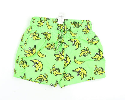 Preloved George Boys Green   Cropped Trousers Size 18-24 Months - Front