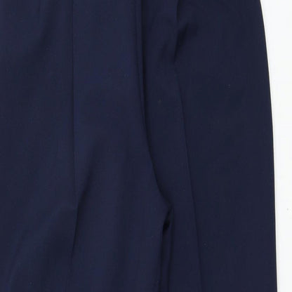 design essentials Womens Blue   Trousers  Size 12 L28 in