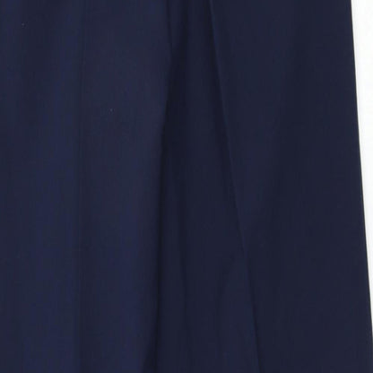 design essentials Womens Blue   Trousers  Size 12 L28 in