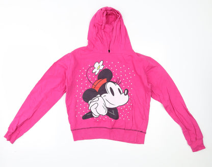 Preloved Primark Womens Pink   Pullover Hoodie Size S - Front