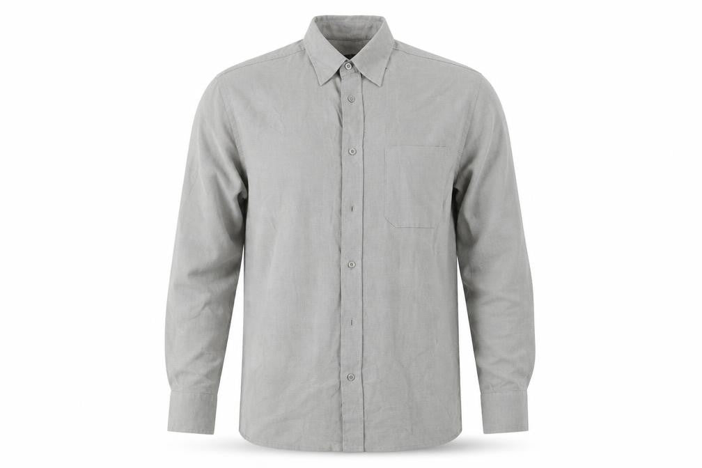 George Mens Grey    Button-Up Size S
