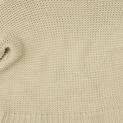 PRETTYLITTLETHING Womens Beige   Pullover Jumper Size M