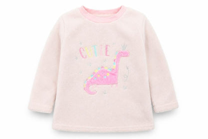 Dream Big Girls Pink Solid  Top Pyjama Top Size 2-3 Years