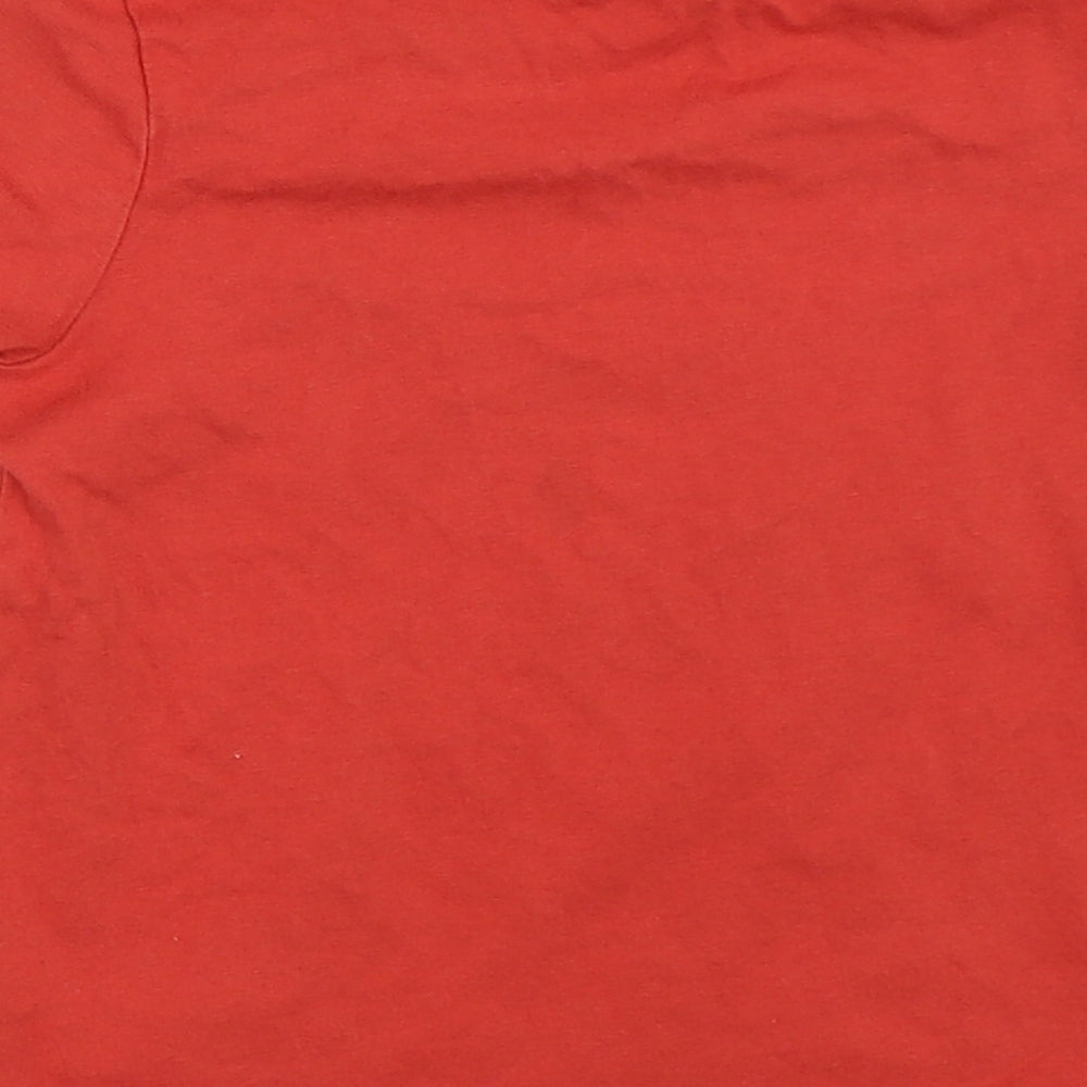 George Boys Orange   Basic T-Shirt Size 2-3 Years