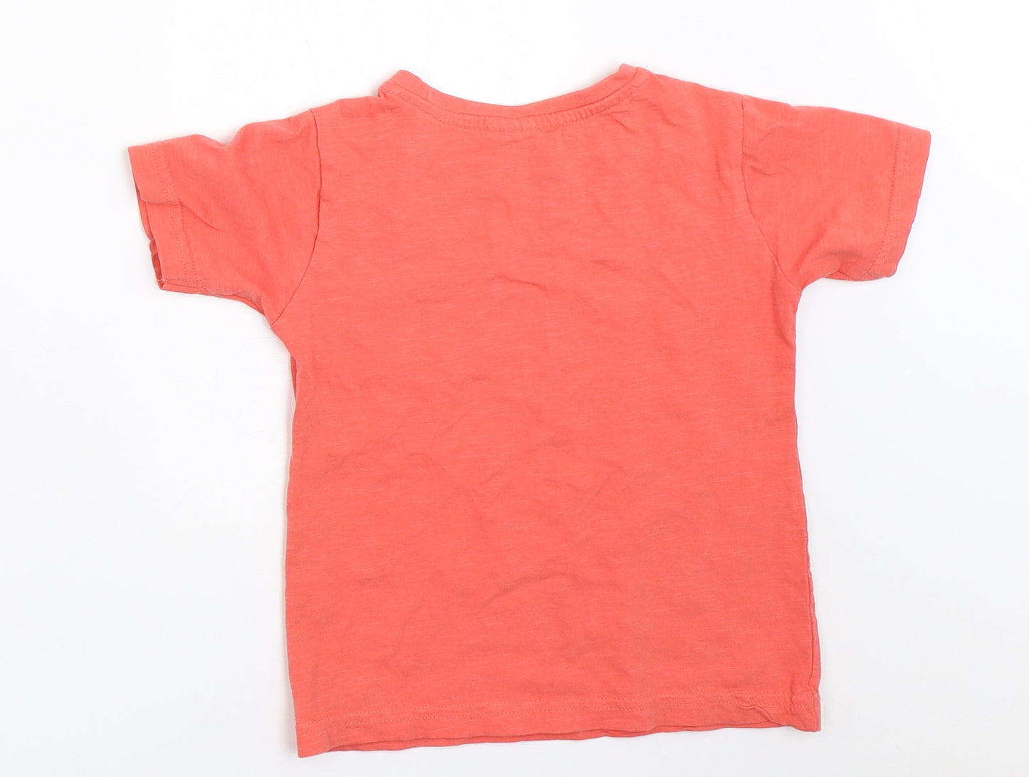 Urban Rascals Boys Orange   Basic T-Shirt Size 3 Years