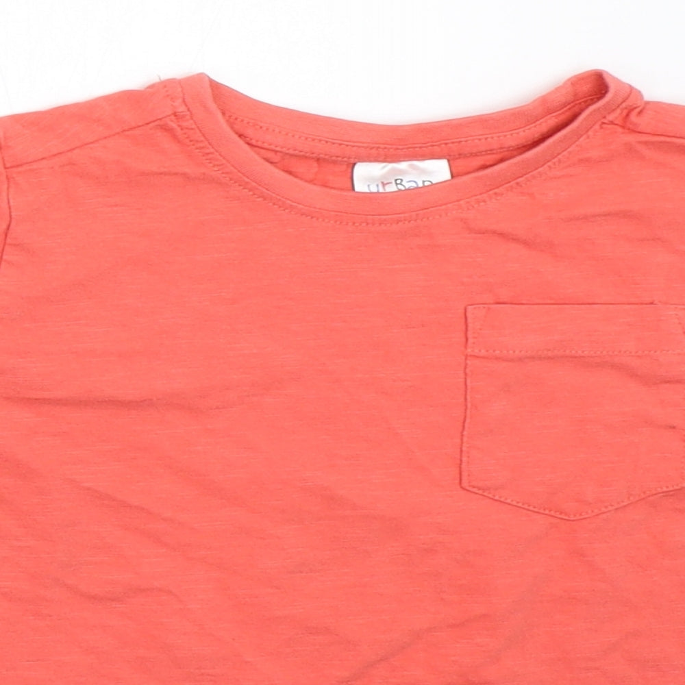 Urban Rascals Boys Orange   Basic T-Shirt Size 3 Years