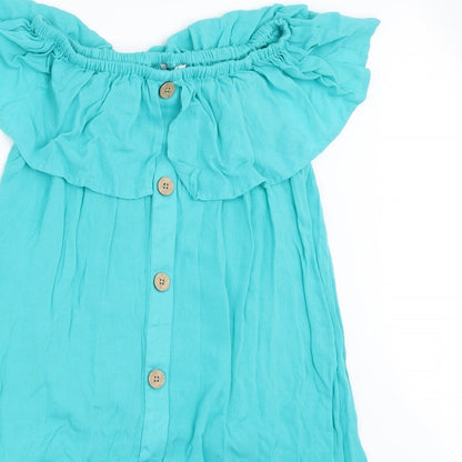 Papaya Womens Blue   Mini  Size 8