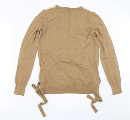 Preloved NEXT Womens Beige   Pullover Jumper Size 10 - Back