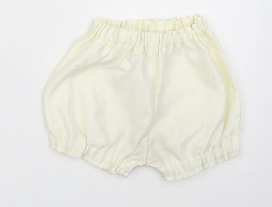 Preworn Baby Ivory   Cropped Trousers Size 12 Months