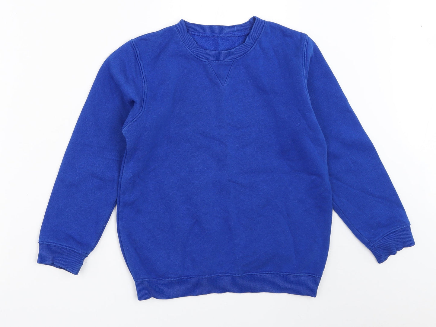 Matalan Boys Blue   Pullover Sweatshirt Size 8 Years  - school