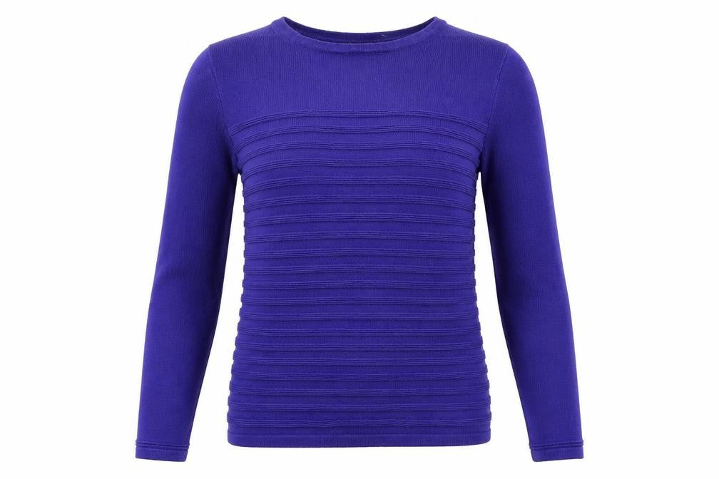 Bonmarché Womens Blue Pullover Jumper Size XS