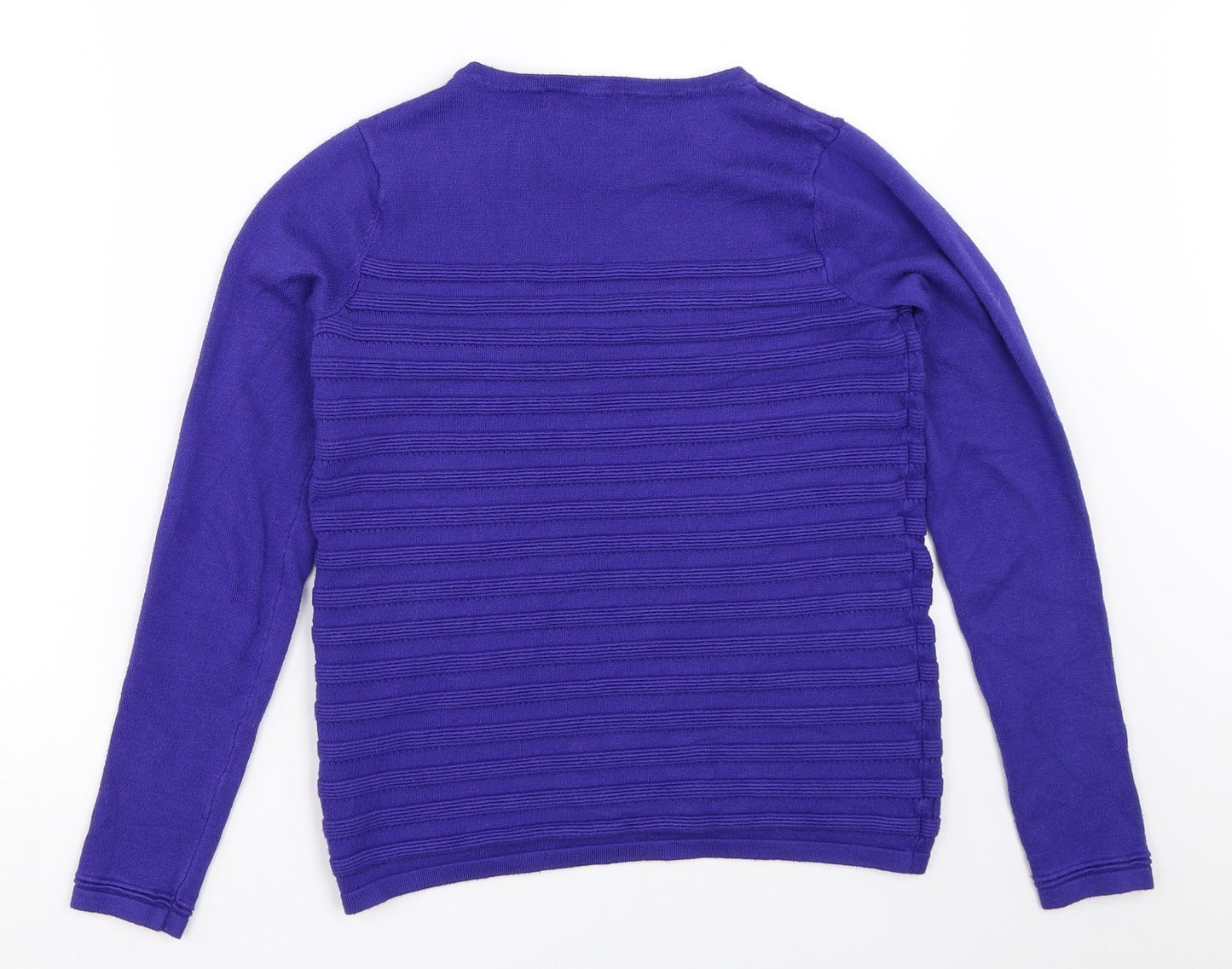 Bonmarché Womens Blue   Pullover Jumper Size XS