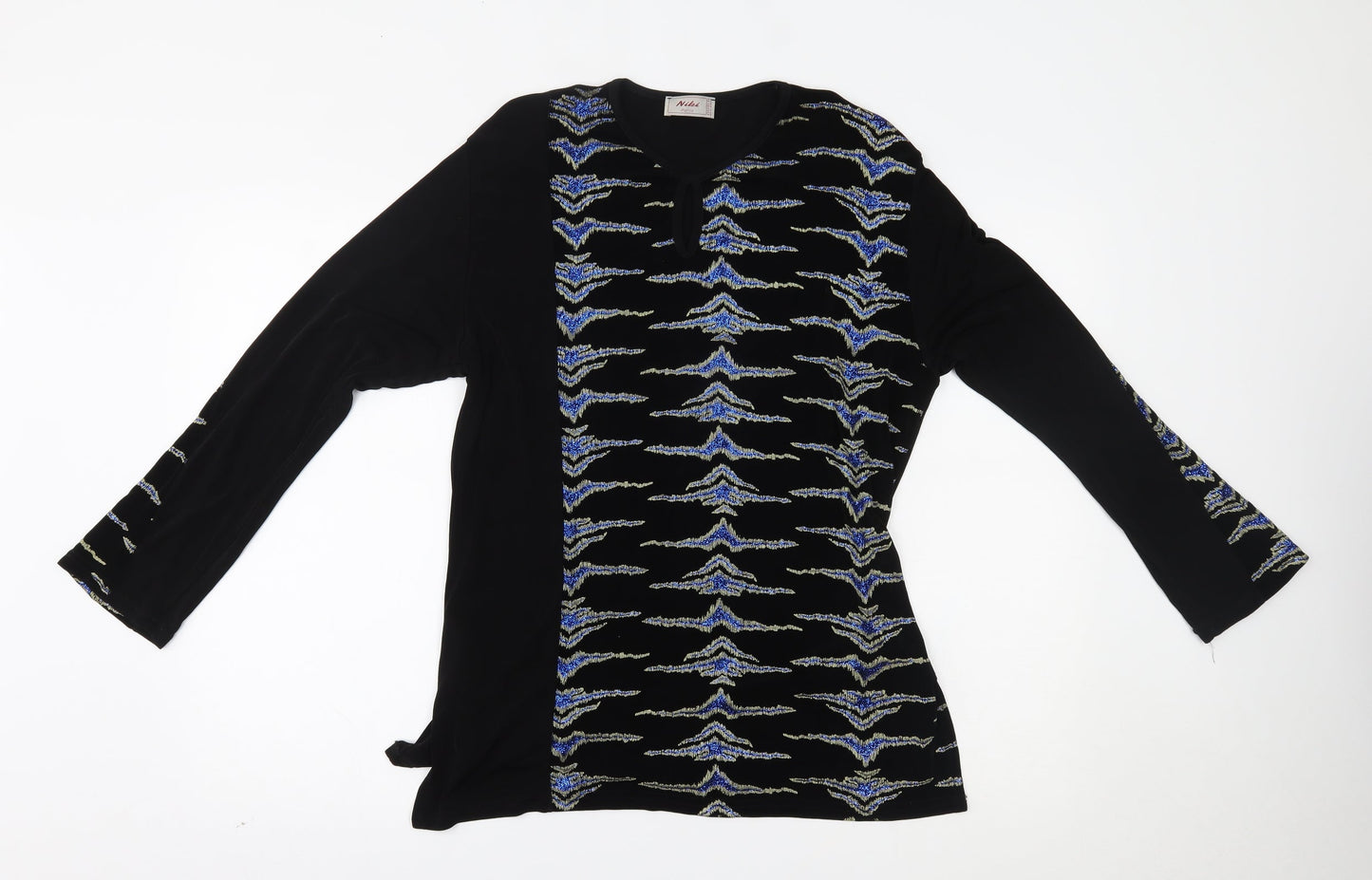Niki Womens Black   Basic Blouse One Size