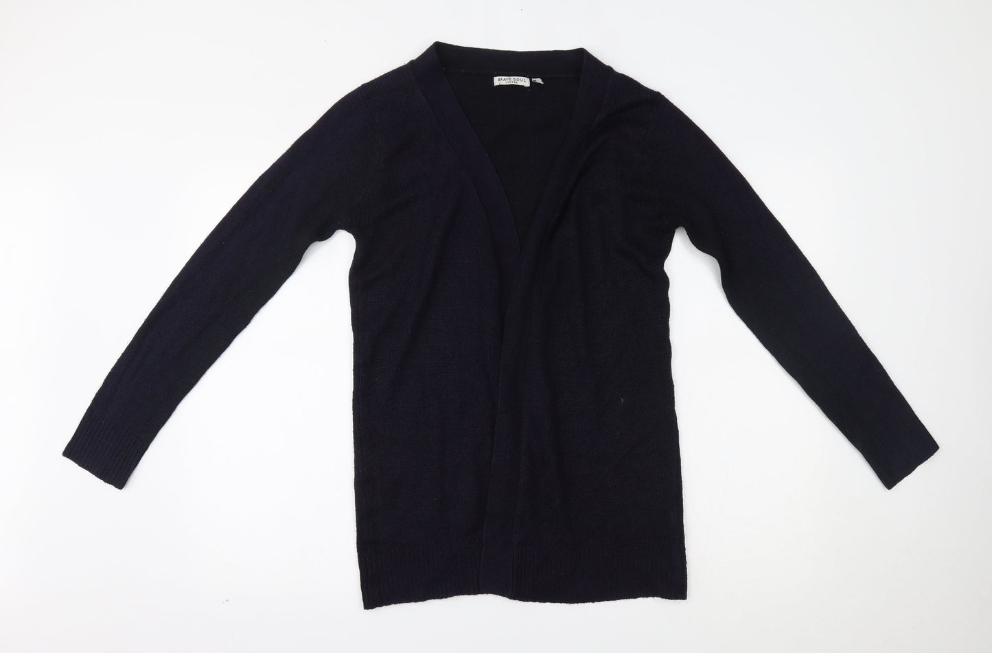 Brave Soul Womens Blue   Cardigan Jumper Size 12