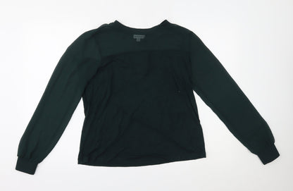 Preloved Warehouse Womens Green   Basic Blouse Size 12 - Front