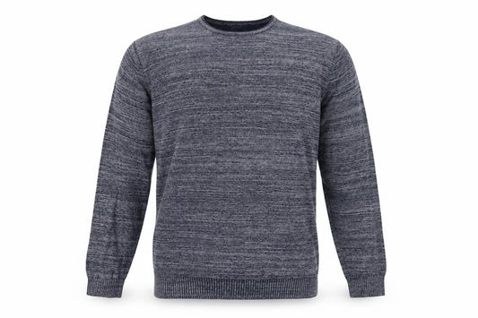 Matalan Mens Grey Striped  Pullover Jumper Size L