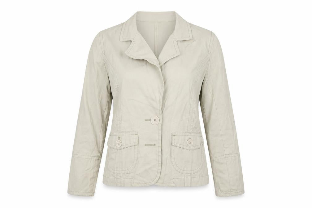 Alibi Womens Beige   Jacket Blazer Size 14