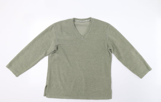 NEXT Womens Green   Pullover Sweatshirt Size 14