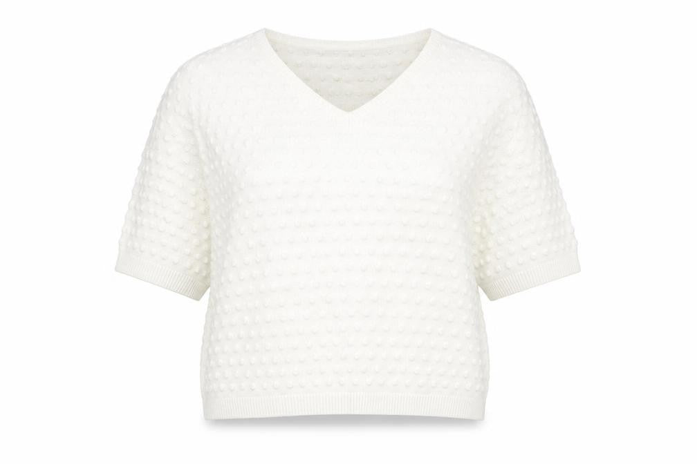 Topshop Womens White   Pullover Jumper Size 10