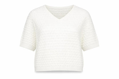 Topshop Womens White   Pullover Jumper Size 10