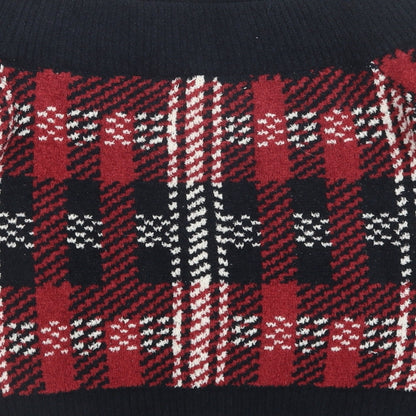 Preloved FOREVER 21 Womens Multicoloured Plaid  Pullover Jumper Size S - Label