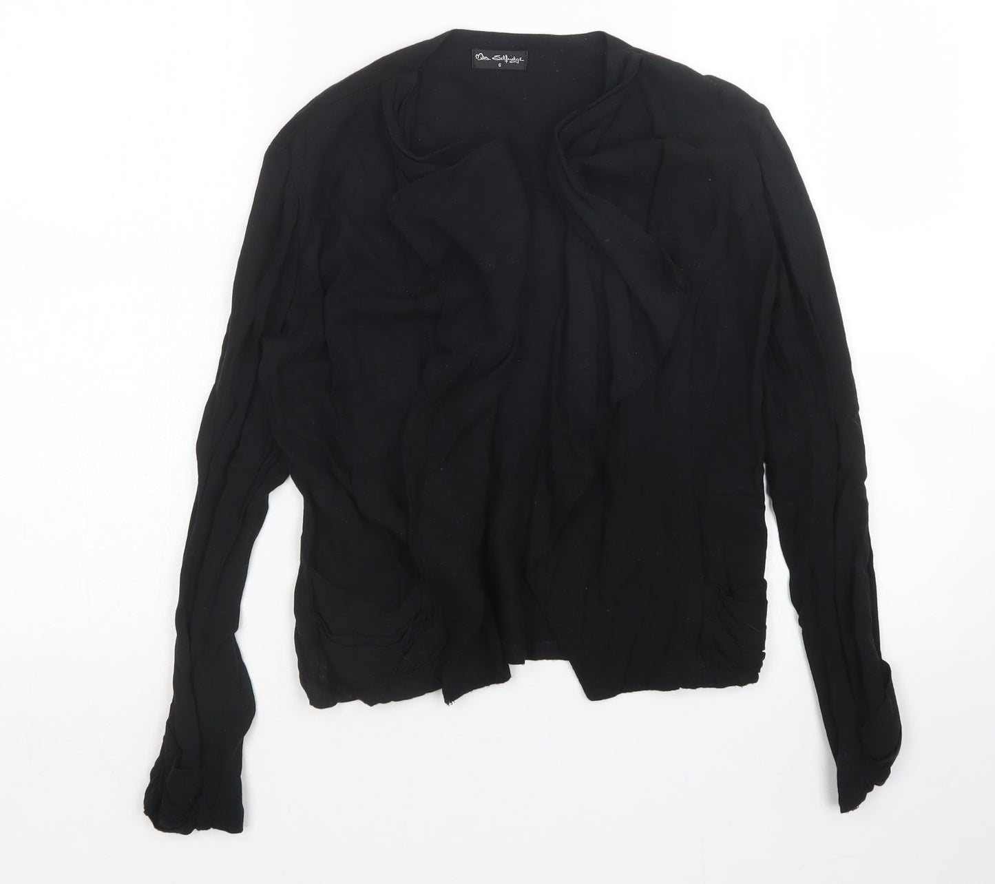 Miss Selfridge Womens Black   Cardigan Jumper Size 6