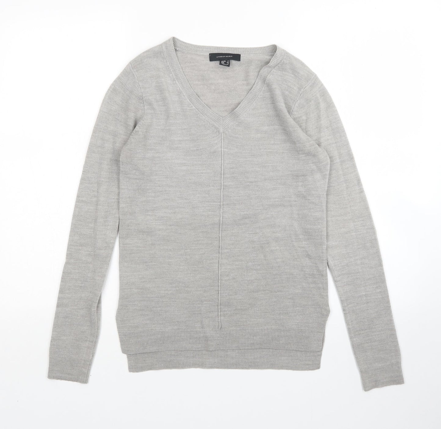 Atmosphere Womens Grey   Pullover Jumper Size 6