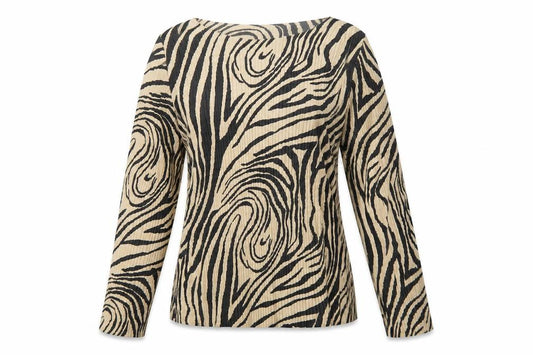 River Island Womens Multicoloured Animal Print  Basic Blouse Size 4