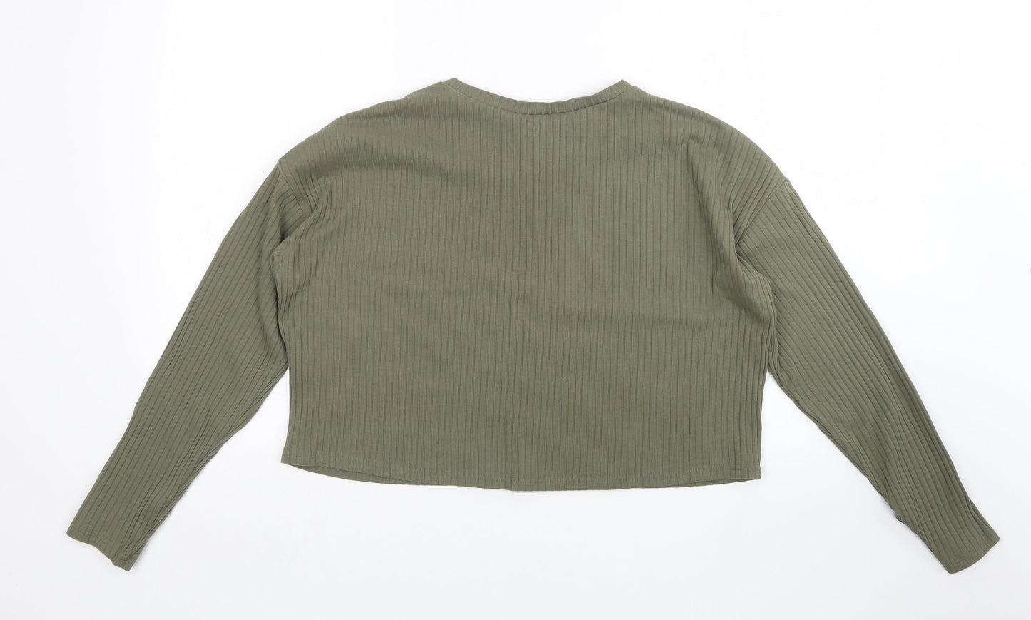 H&M Womens Green   Pullover Jumper Size M