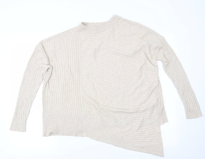 Tu Womens Beige   Pullover Jumper Size 14