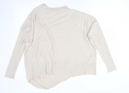 Tu Womens Beige   Pullover Jumper Size 14