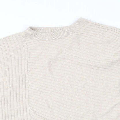 Tu Womens Beige   Pullover Jumper Size 14
