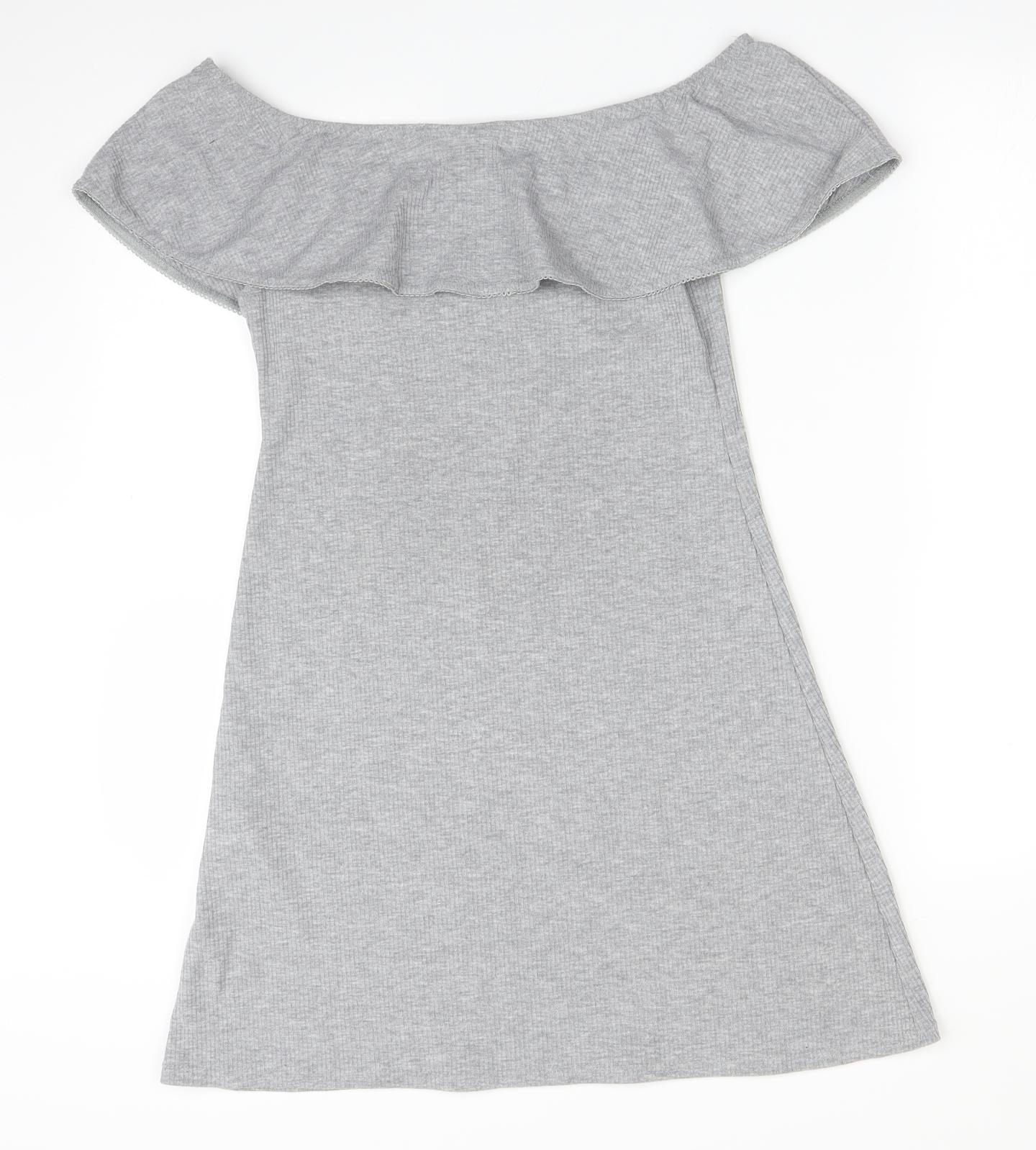 New Look Womens Grey   A-Line  Size 10