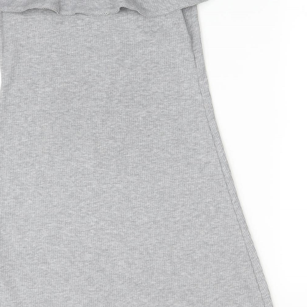 New Look Womens Grey   A-Line  Size 10