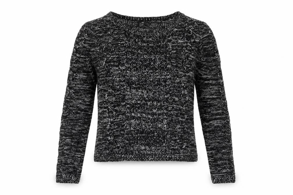 H&M Womens Black   Pullover Jumper Size S