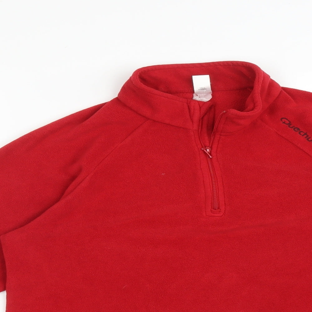 DECATHLON Womens Red   Pullover Jumper Size S