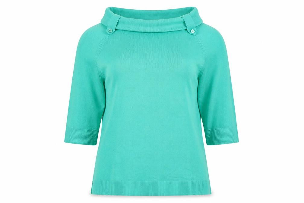 BHS Womens Green   Pullover Jumper Size 14