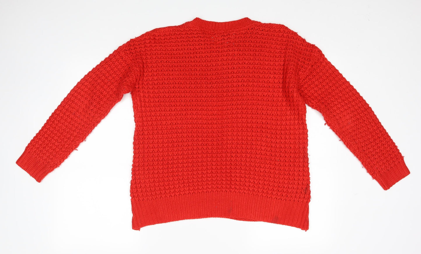 Matalan Womens Red   Pullover Jumper Size S