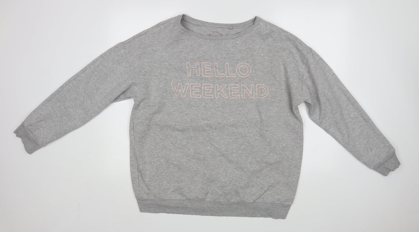 NEXT Womens Grey   Pullover Jumper Size L