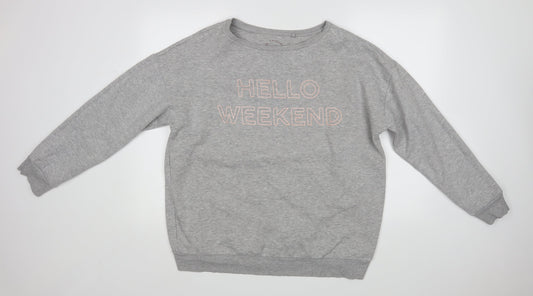 NEXT Womens Grey   Pullover Jumper Size L