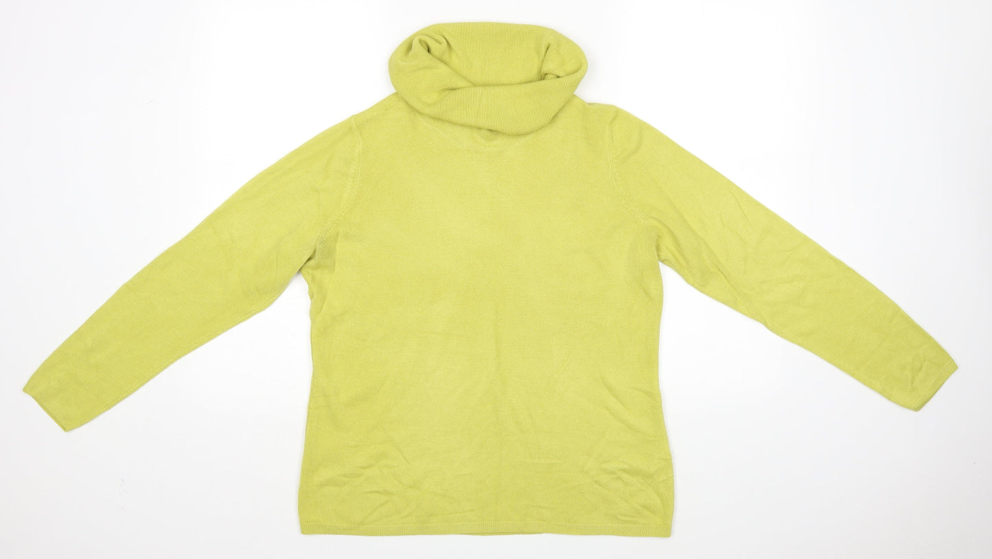 Bonmarché Womens Green   Pullover Jumper Size 12