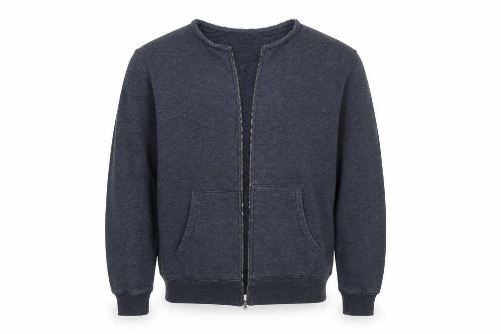 Matalan Mens Blue   Full Zip Sweatshirt Size L