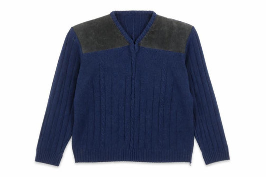 BHS Mens Blue   Pullover Jumper Size XL